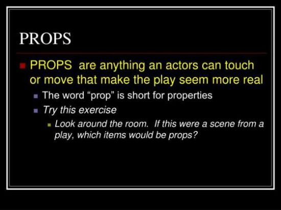 Picture of PROP RENTALS